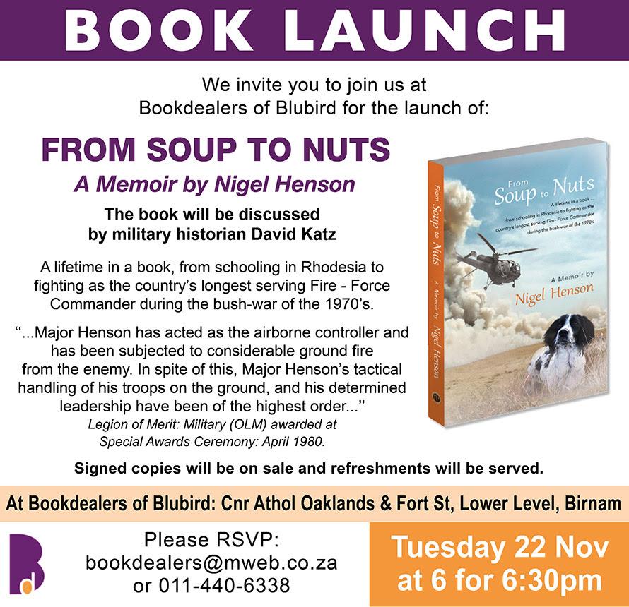 Book Launch From Soup to Nuts A Memoir by Nigel Henson 22